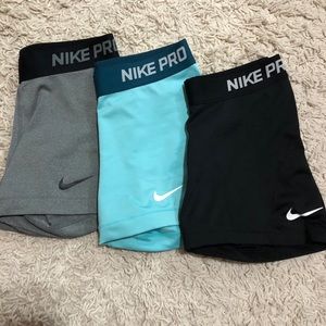 Nike Pro spandex shorts